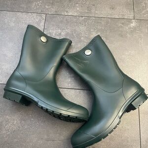 UGG Dark Green Women's Rain Boots